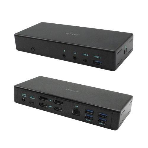 i-tec C31QUATTRODOCKPDUK replicatore di porte e docking station per notebook Cab-0