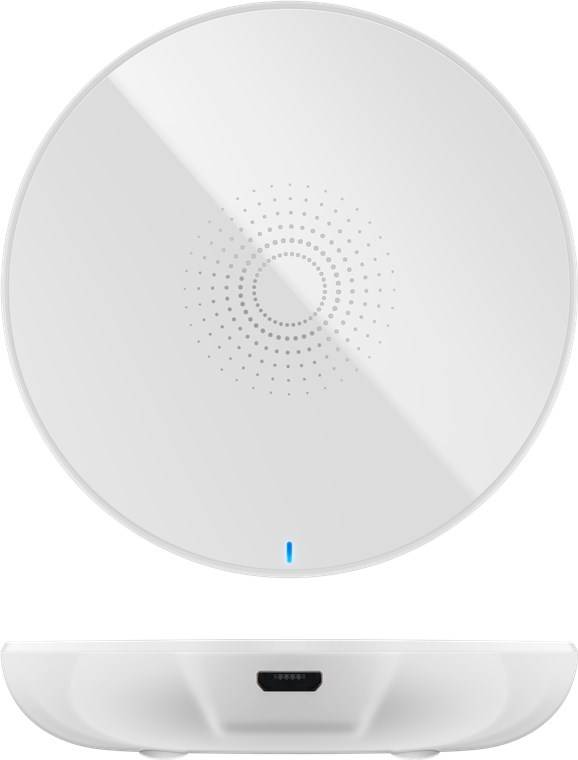 Caricabatterie Wireless Fast Qi Stand 5W Bianco