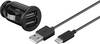 Set caricabatteria per auto USB di tipo C (12 W/2,4 A) adattatore per caricabatteria per auto e cavo USB di tipo C da...