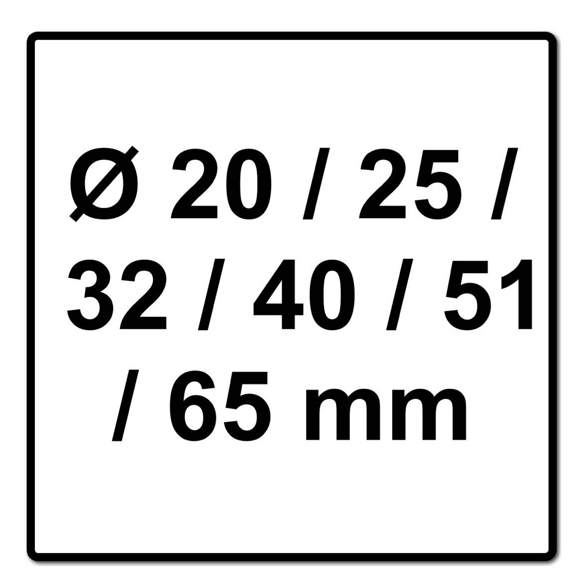 Ezychange - set di set di fori - per legno, plastica, alluminio, acciaio inossidabile, acciaio-2