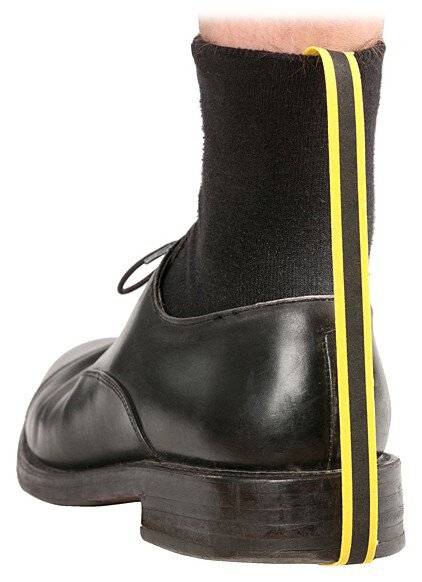 Nastro per tallone ESD monouso per scarpe basse, autoadesivo, 60 cm, 100 pezzi-0