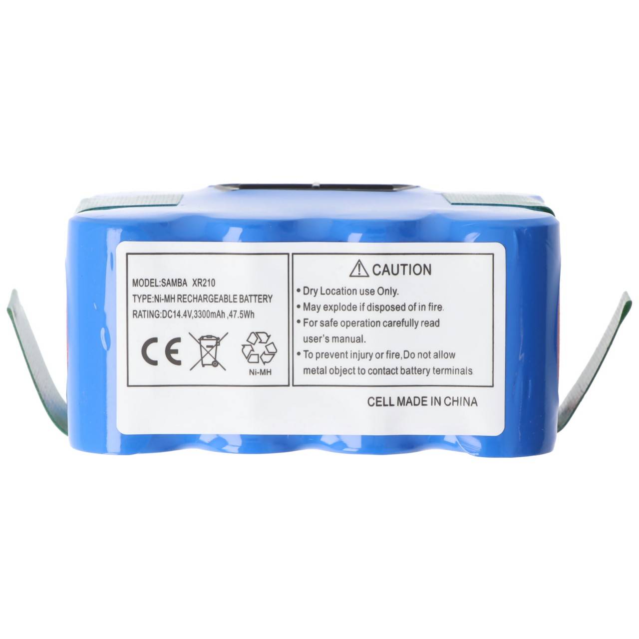 Batteria SAMBA XR210 14,4 volt con 3300 mAh, NS3000D03X3, YX-NiMH-022144 come batteria replica di AccuCell-2