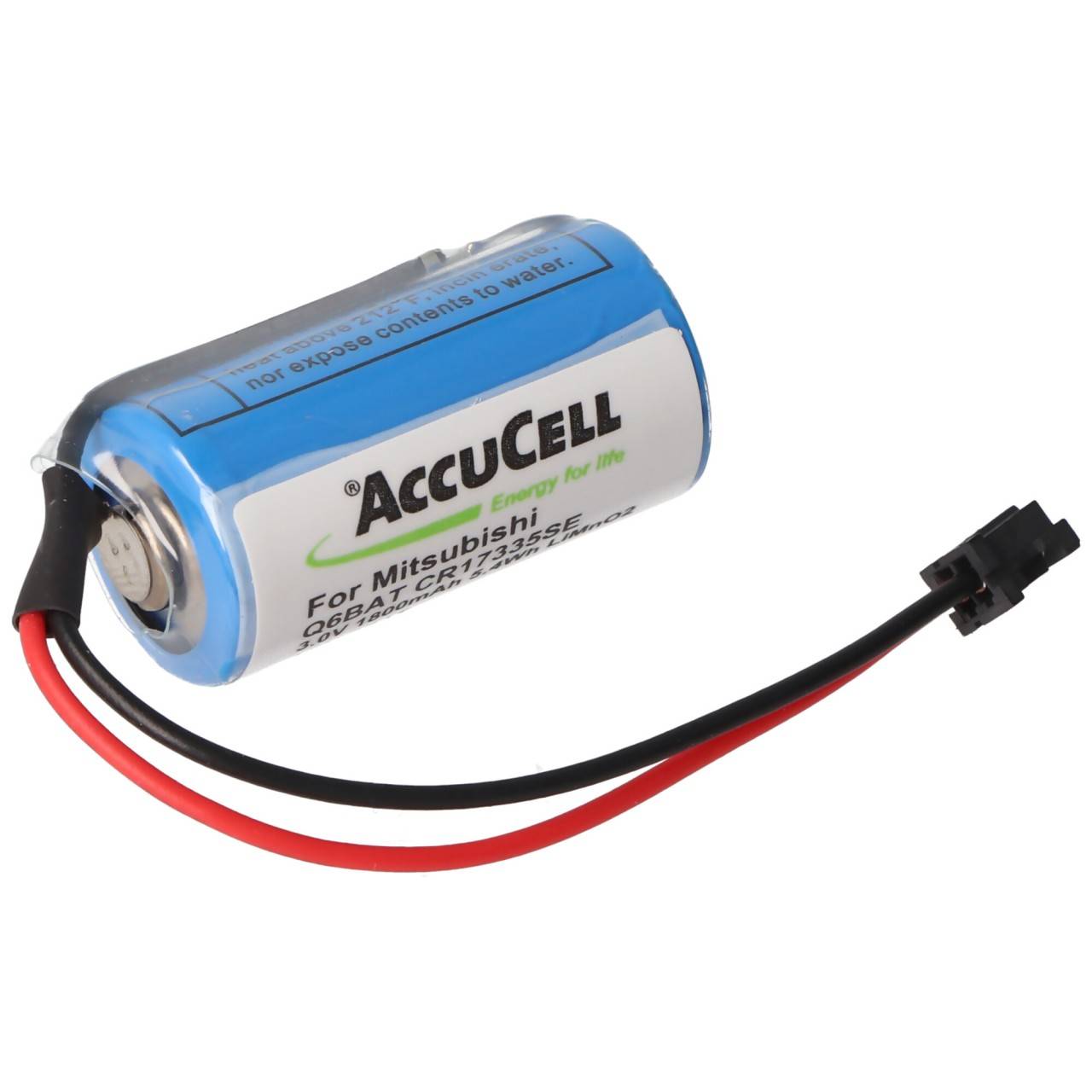 Batteria adatta per Mitsubishi Q6BAT CR17335SE, Q02CPU-3