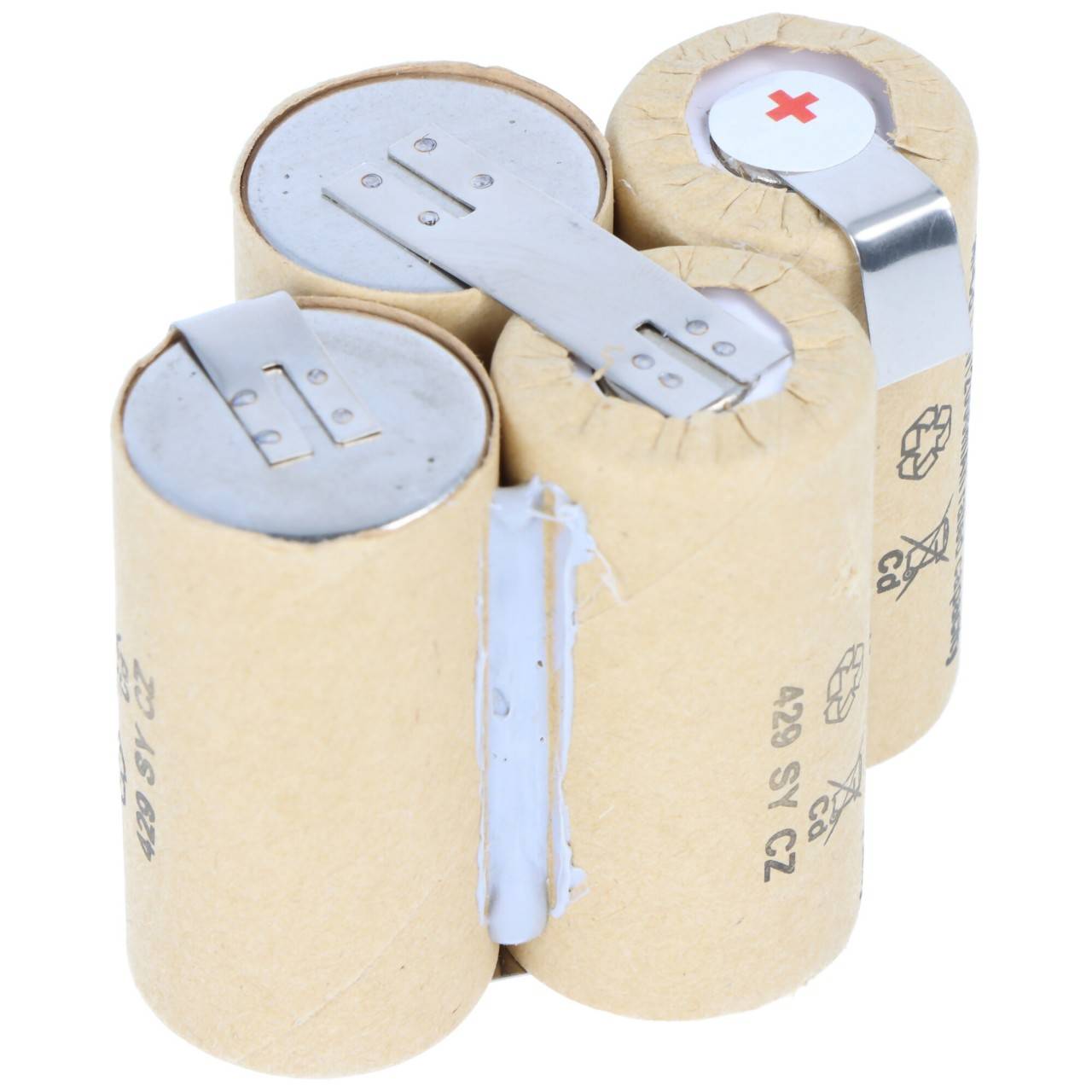 Batteria AccuCell adatta per spazzola Kärcher batteria K55, batteria 4KR-1500SC/V-2