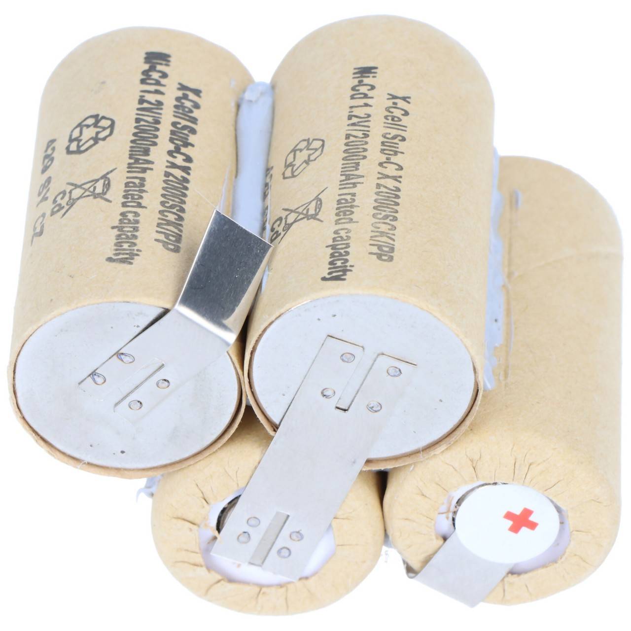 Batteria AccuCell adatta per spazzola Kärcher batteria K55, batteria 4KR-1500SC/V-3