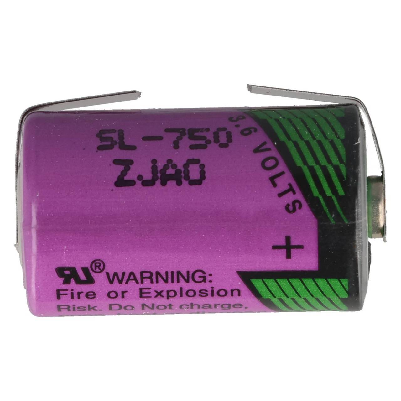 Batteria al litio inorganica Sunshine SL-750/T con capicorda a saldare-2