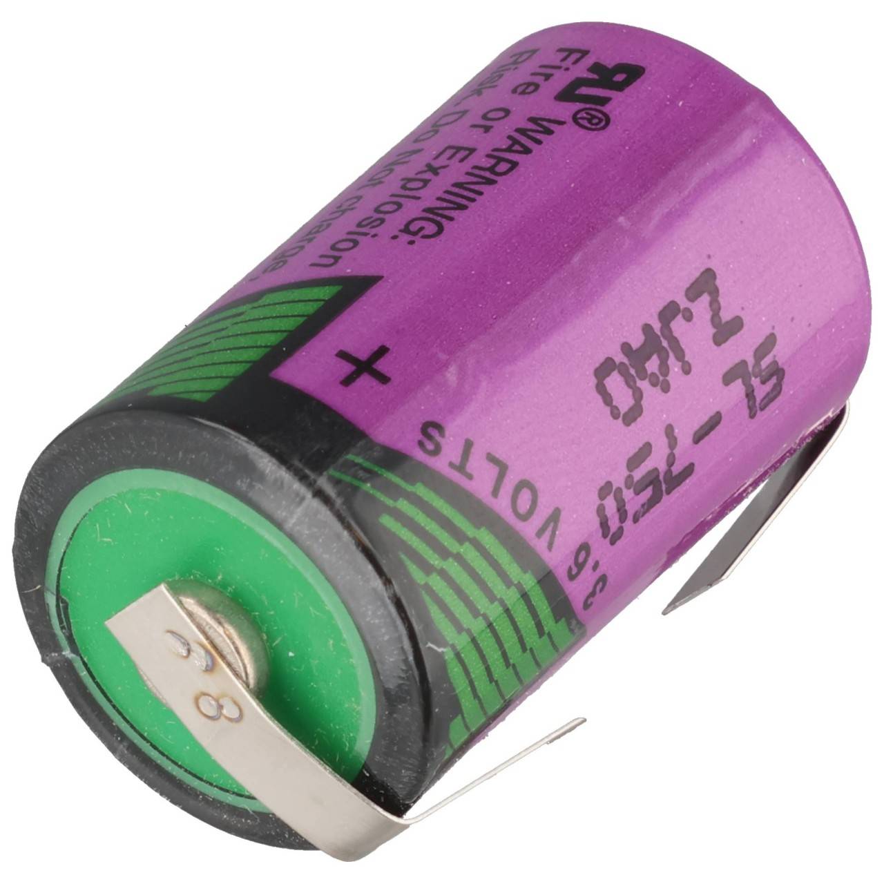 Batteria al litio inorganica Sunshine SL-750/T con capicorda a saldare-4