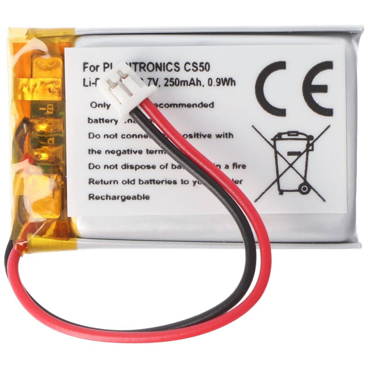 Batteria adatta per Plantronics CS50, CS55, CS60, CS65, CS351N-3