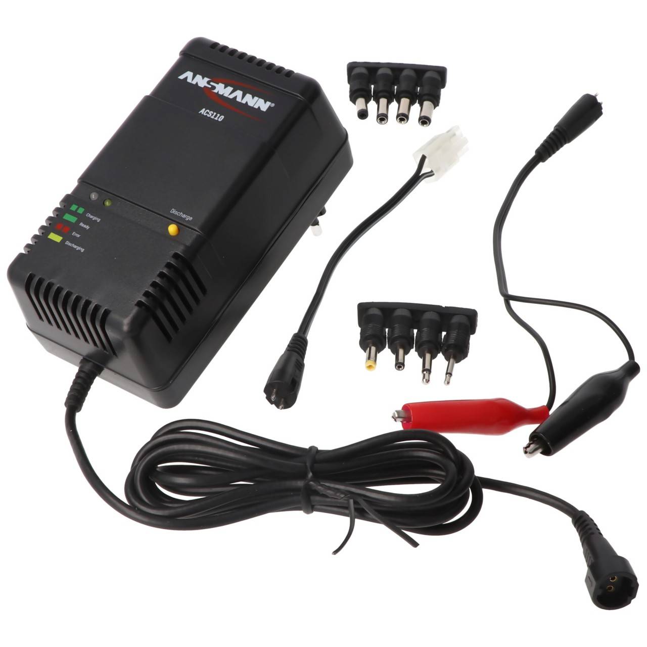 Caricabatterie ACS NiMH per batterie da 1,2 Volt a 12 Volt, ad es. Racing Pack 7,2 V-1