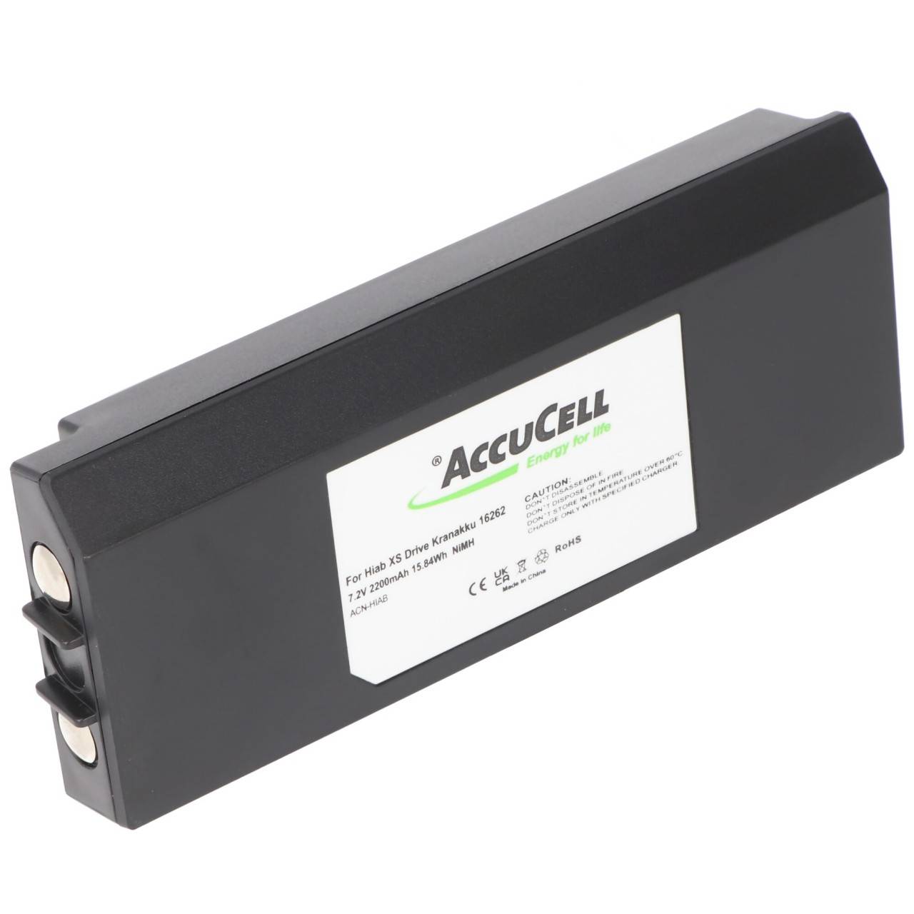 Batteria adatta per la batteria della gru Hiab XS Drive 16262, 3786692, 2000mAh-2