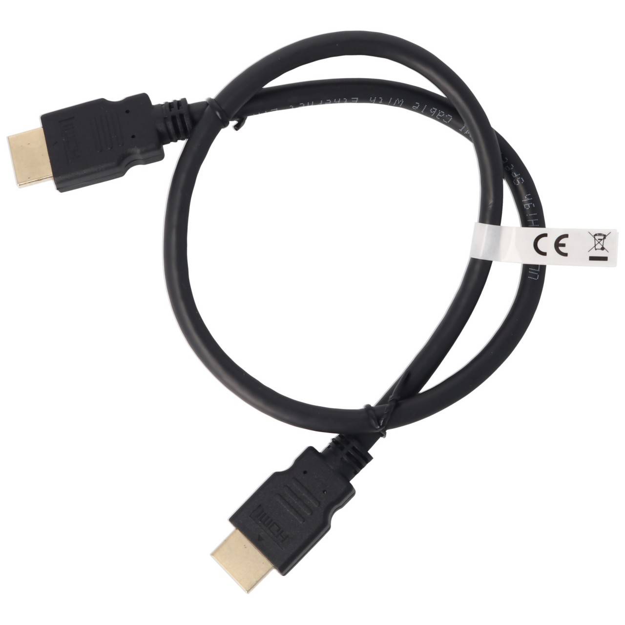 Cavo HDMI ad altissima velocità con Ethernet, lunghezza cavo 0,5 metri-0