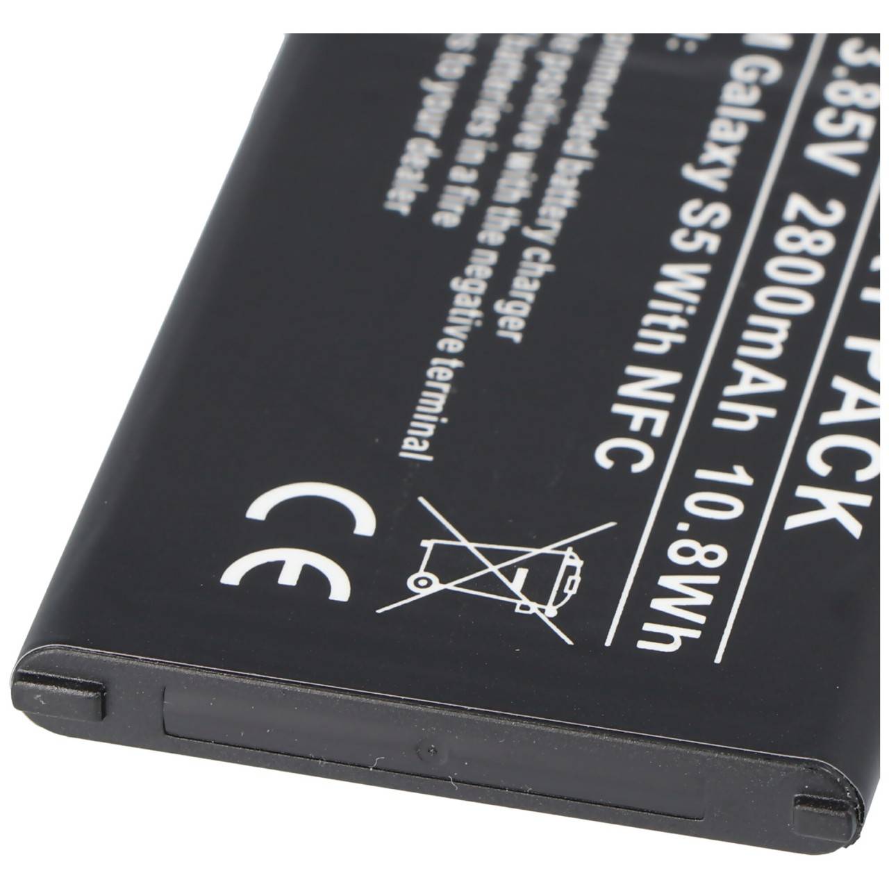 Batteria Samsung Galaxy S5 come batteria replica di AccuCell con 2800 mAh con NFC-4