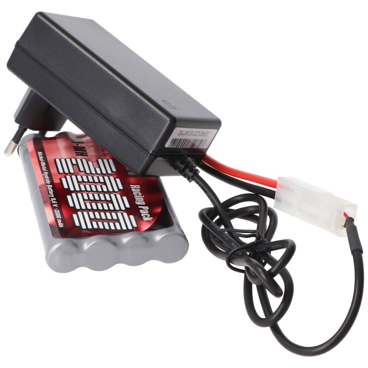 Caricabatterie rapido per pacco batterie da corsa Batteria Tamiya da 1,2V a 18 volt-2