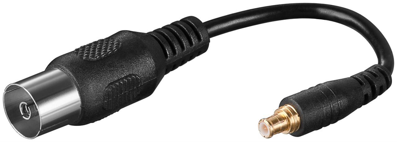 Adattatore antenna Goobay DVB-T - presa coassiale > connettore MCX-2