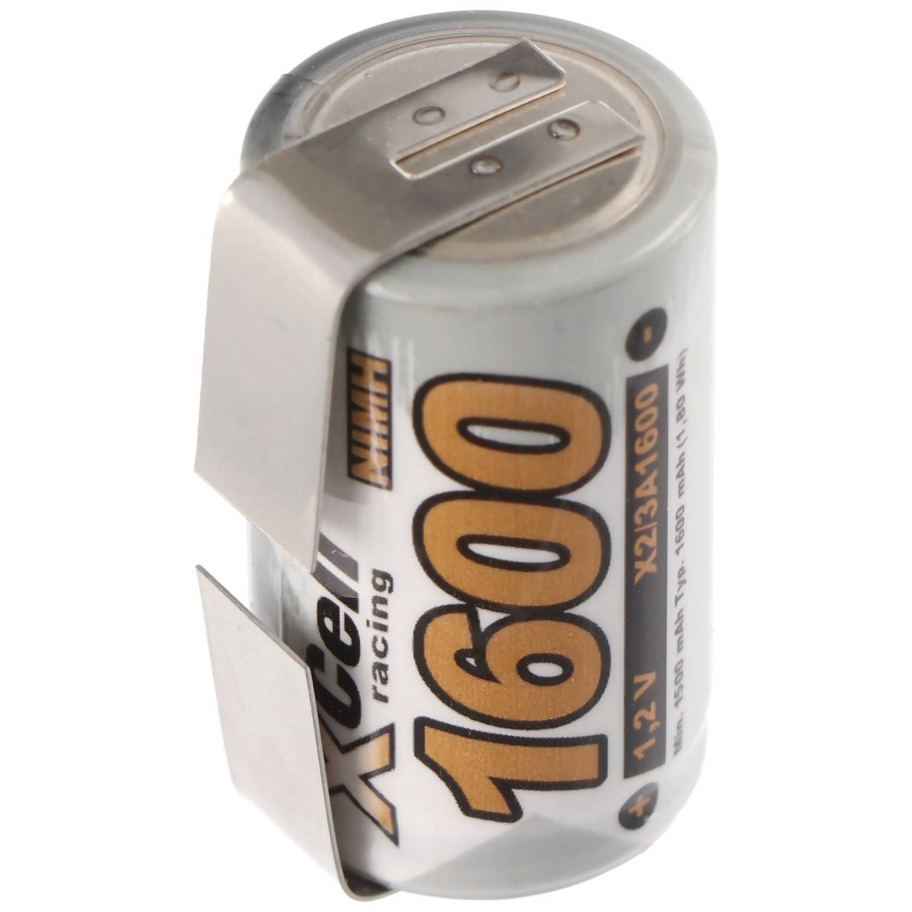 X2/3A1600-LFU Batteria XCell 2/3A NiMH 1.2V/1600mAh-2