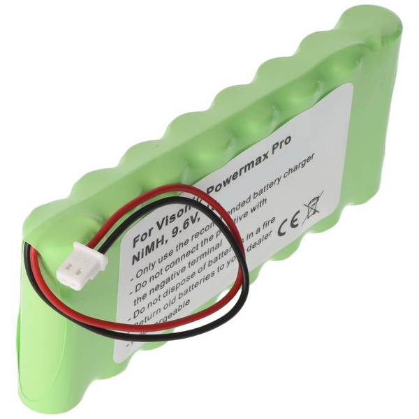 Batteria adatta per Visonic 0-9912-G, GP220AAH8BMX, GP180AAH8BMX, 103-300672 9.6V 2100mAh