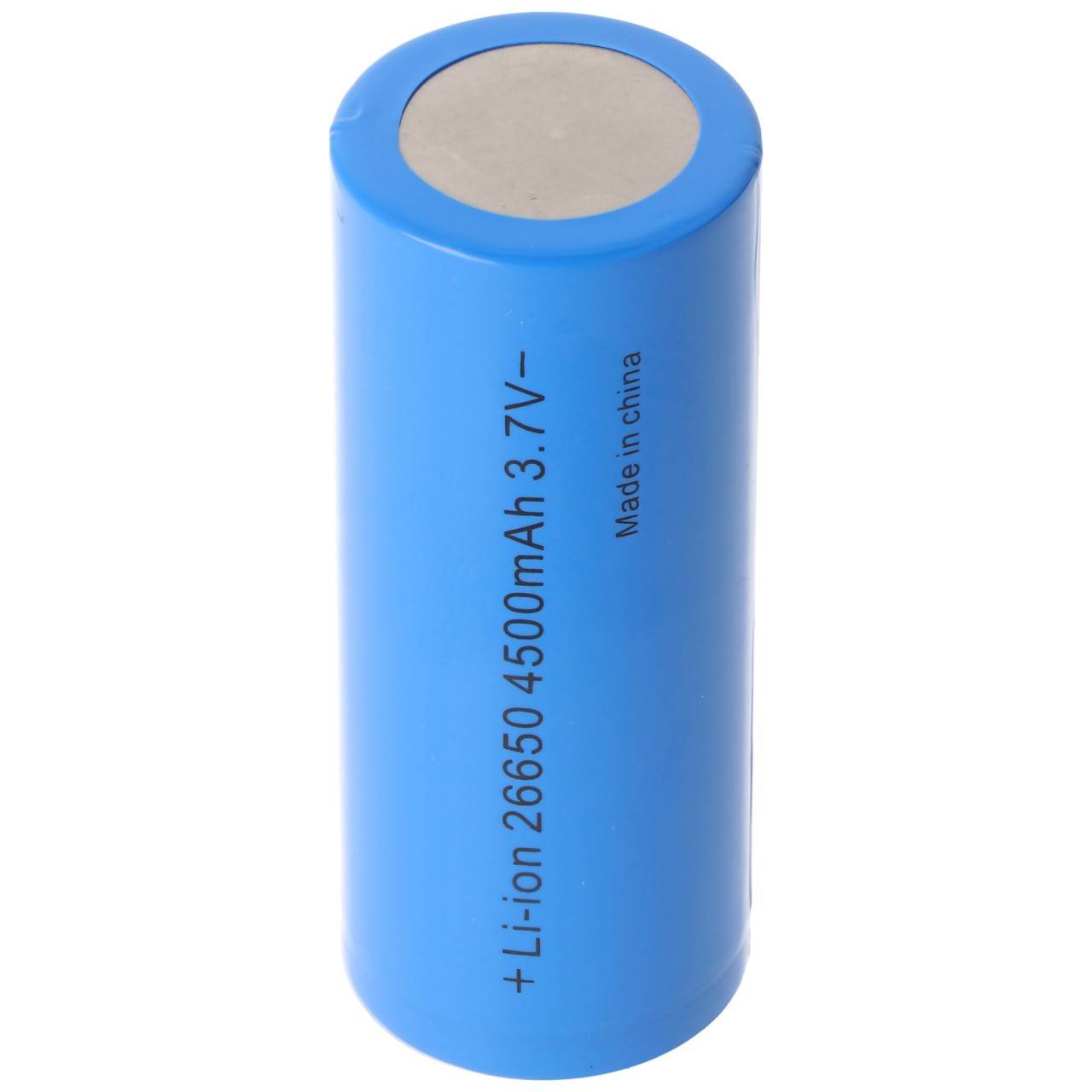 Batteria agli ioni di litio da 4500 mAh 26650A 3,6 V, 3,7 V, corrente di scarica massima 15 A, 26,5 x 65,2 mm-3