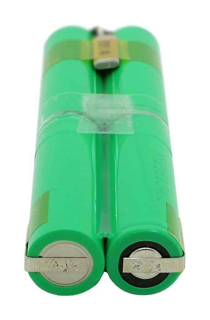 Batteria adatta per Ideal Networks PUS T4991DV pacco batteria NiMH 4.8V 2100mAh L2x2 Mignon AA con alette a saldare-0