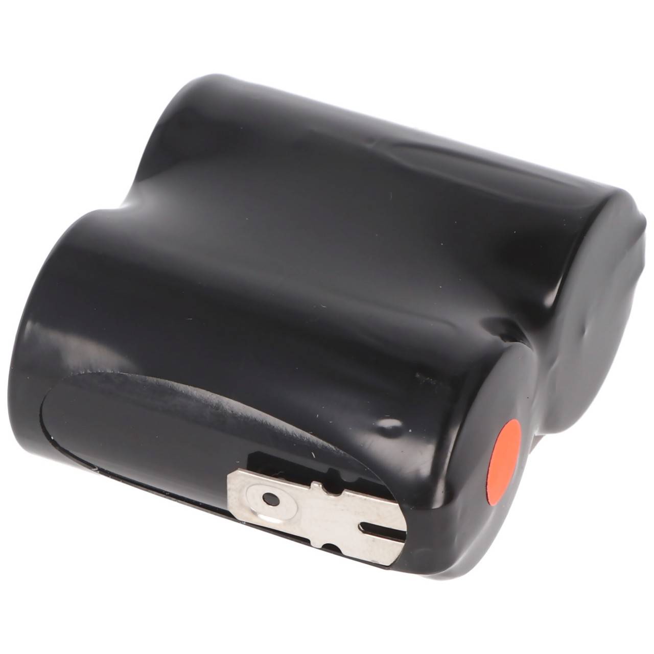 Batteria luce di emergenza NiMH 2.4V 3000mAh F1x2 Sub-C con attacco Faston laterale, adatta per Zumtobel 04797088-2