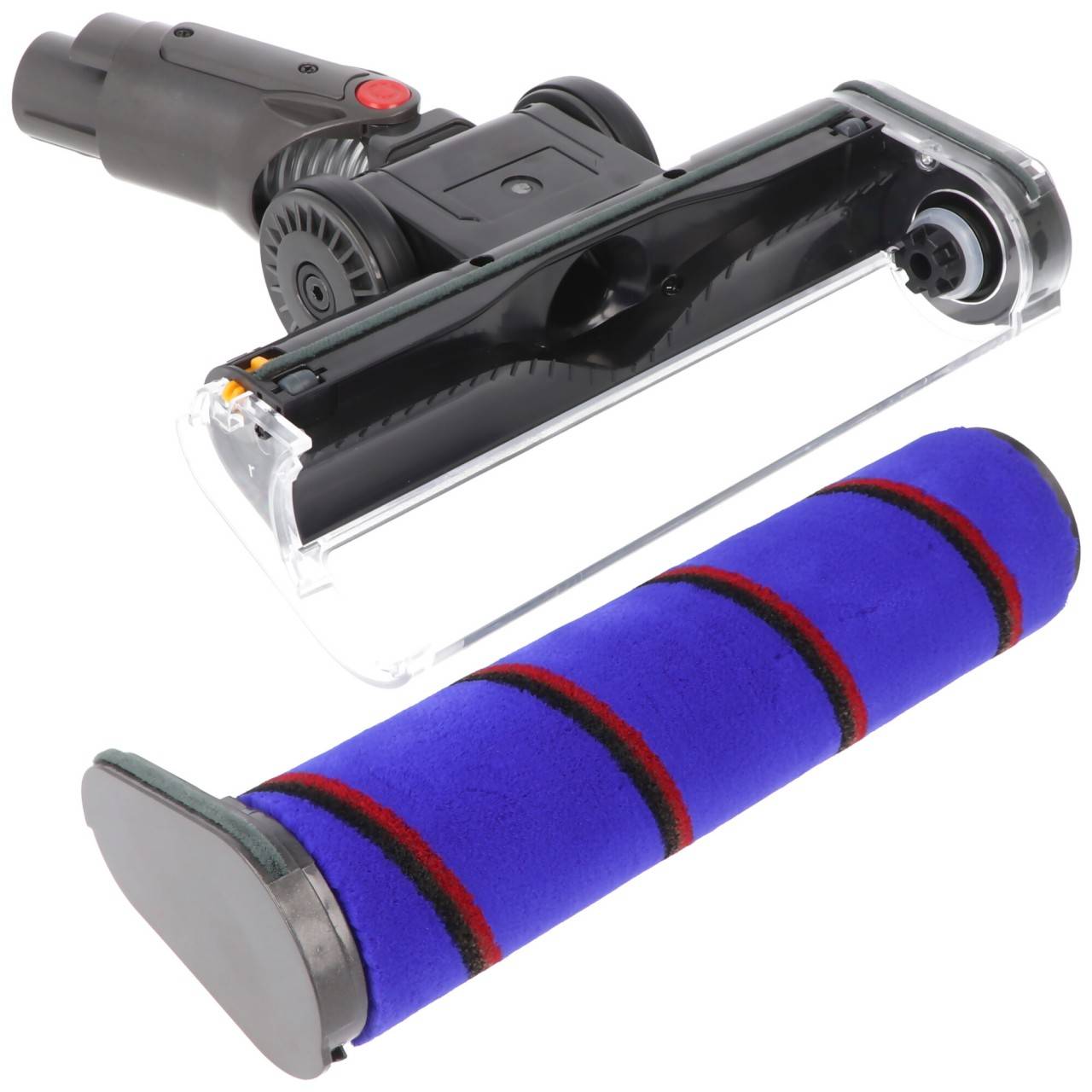 Spazzola per pavimenti duri/rullo morbido, motorizzata, spazzola morbida, per Dyson V10 e altri-1