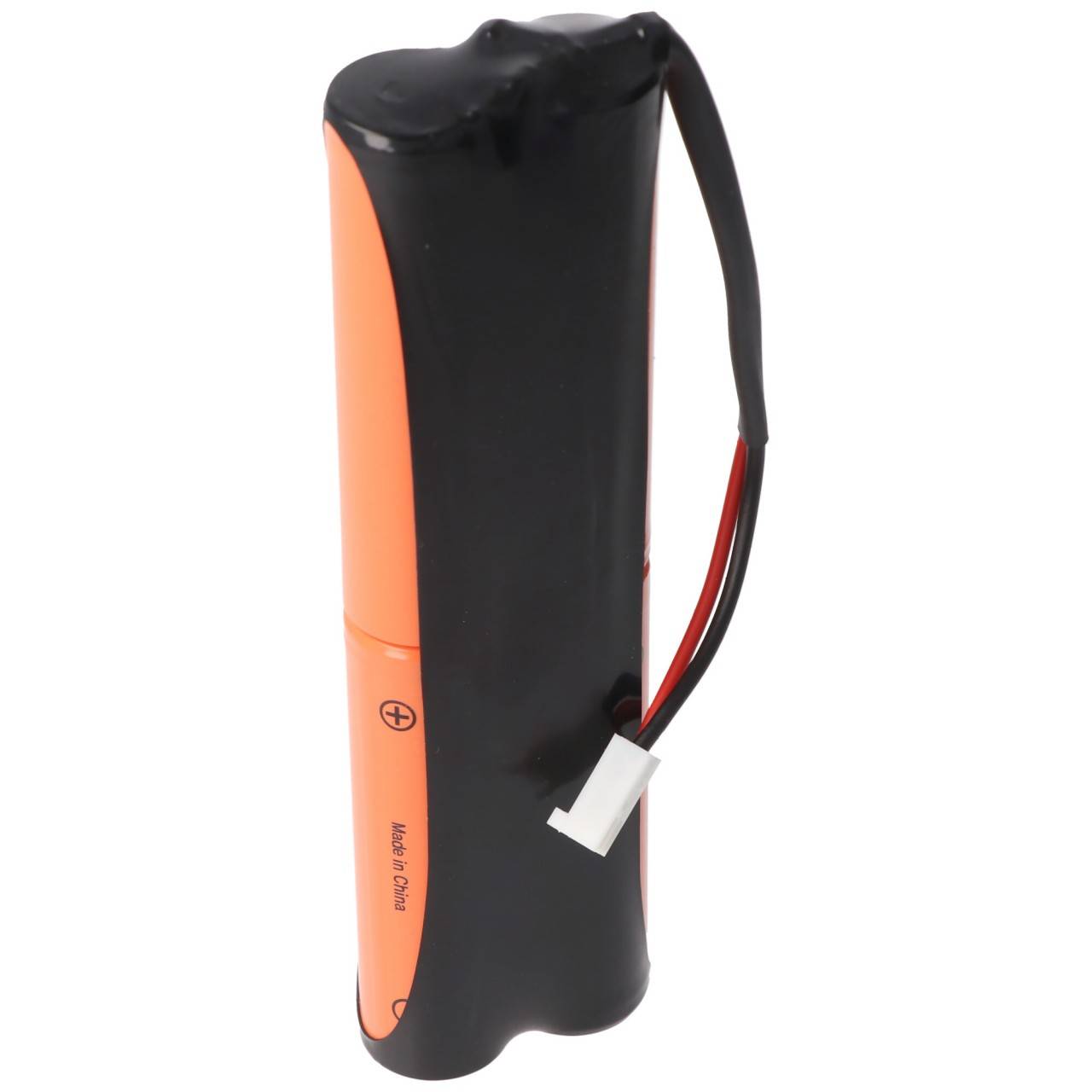 Batteria luce emergenza NiMH 4.8V 3700mAh L2x2 4/3A con cavo 100mm e spina come GP400LAHT4S6-2
