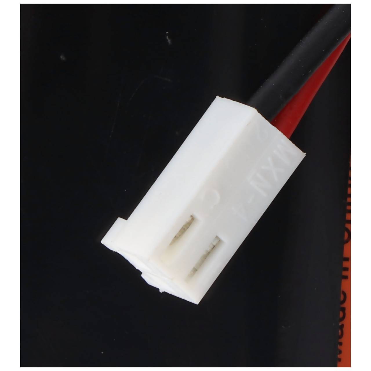 Batteria luce emergenza NiMH 4.8V 3700mAh L2x2 4/3A con cavo 100mm e spina come GP400LAHT4S6-3