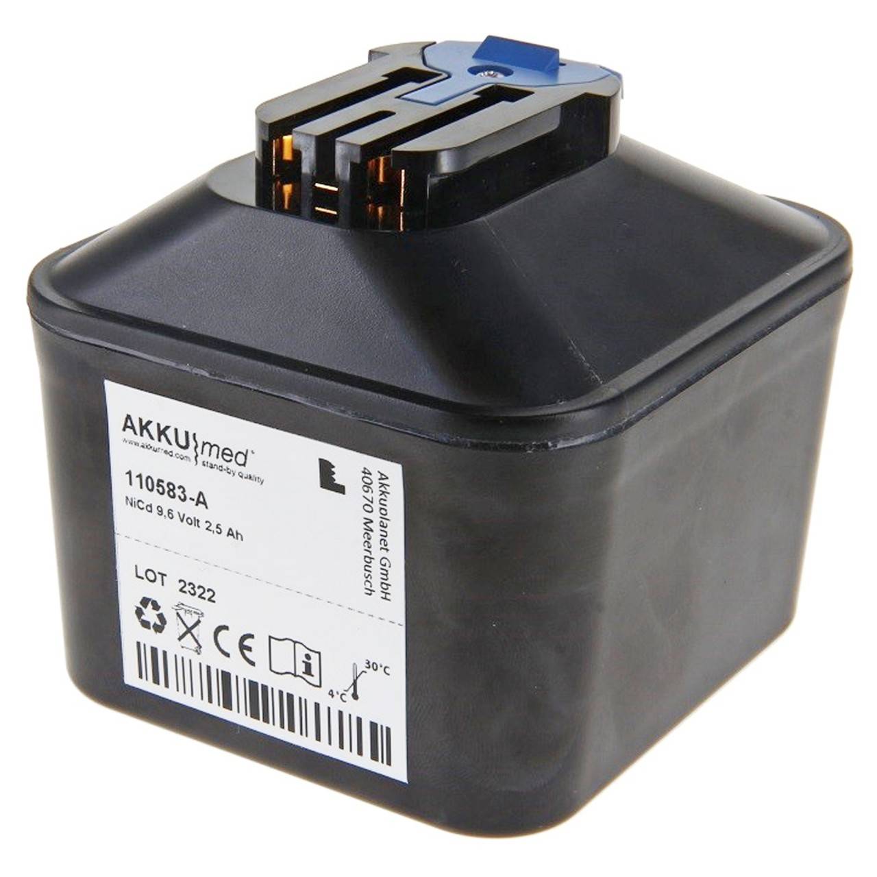 Batteria NC adatta per batteria Stryker System 6 tipo 6215, CD3, Cordless Driver 3, 6215-000-000-0