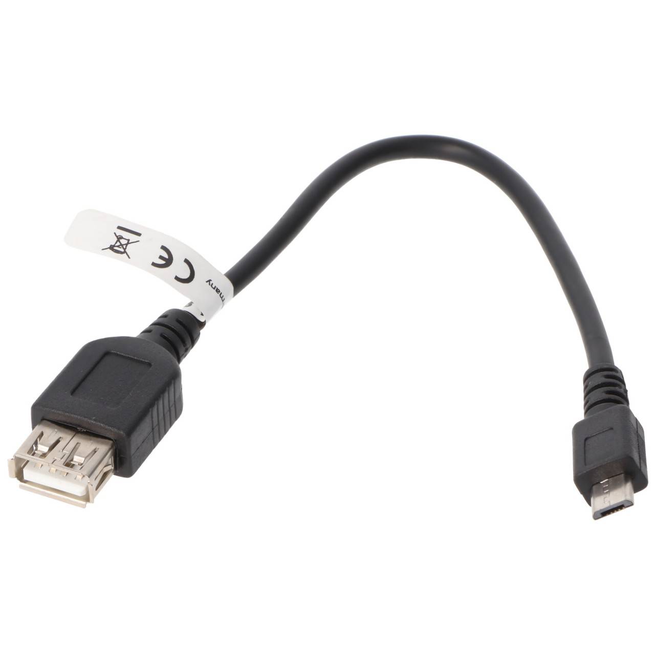 Cavo adattatore USB 2.0 Hi-Speed da A femmina a Micro B maschio, in movimento-0