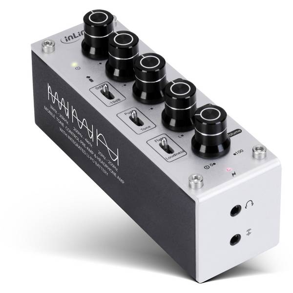 InLine AmpEQ Mobile - Headphone amplifier + equalizer - 270 mW (99204I)