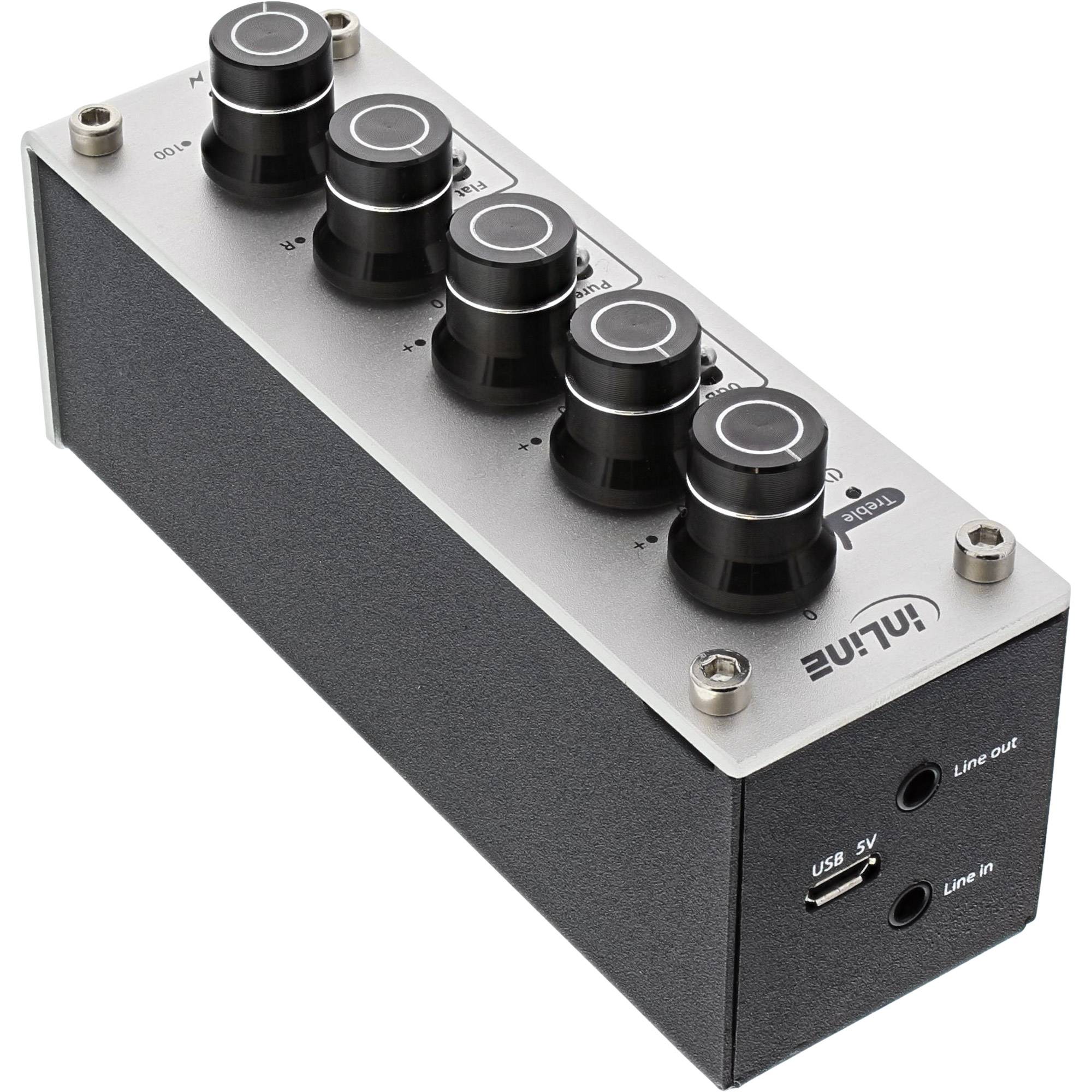 InLine AmpEQ Mobile - Headphone amplifier + equalizer - 270 mW (99204I)-2