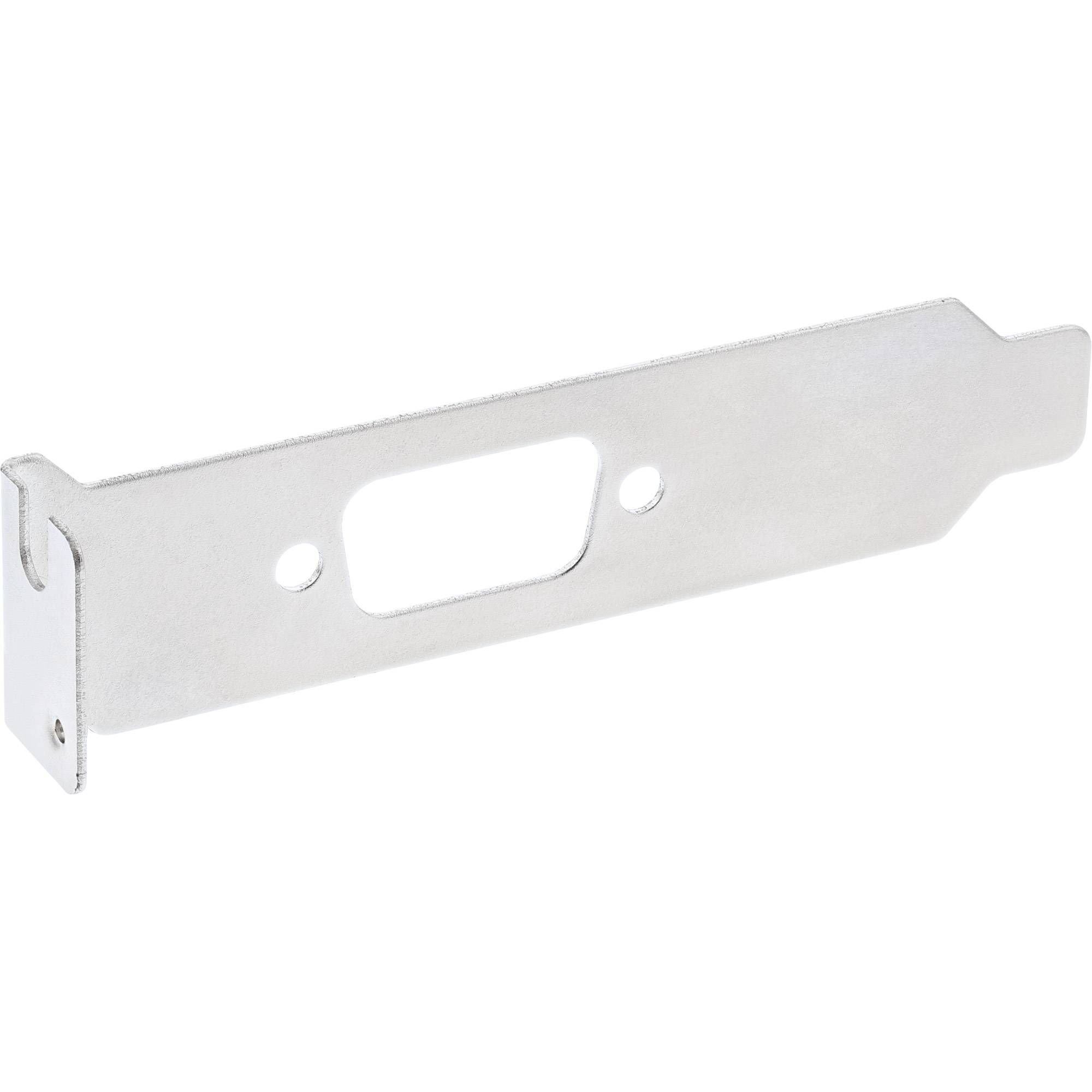 InLine® Slotblech, mit 9-pol Sub D Aussparung, Low Profile, bulk (33208D)-0