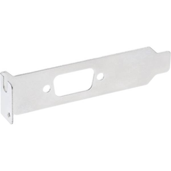 InLine® Slotblech, mit 9-pol Sub D Aussparung, Low Profile, bulk (33208D)