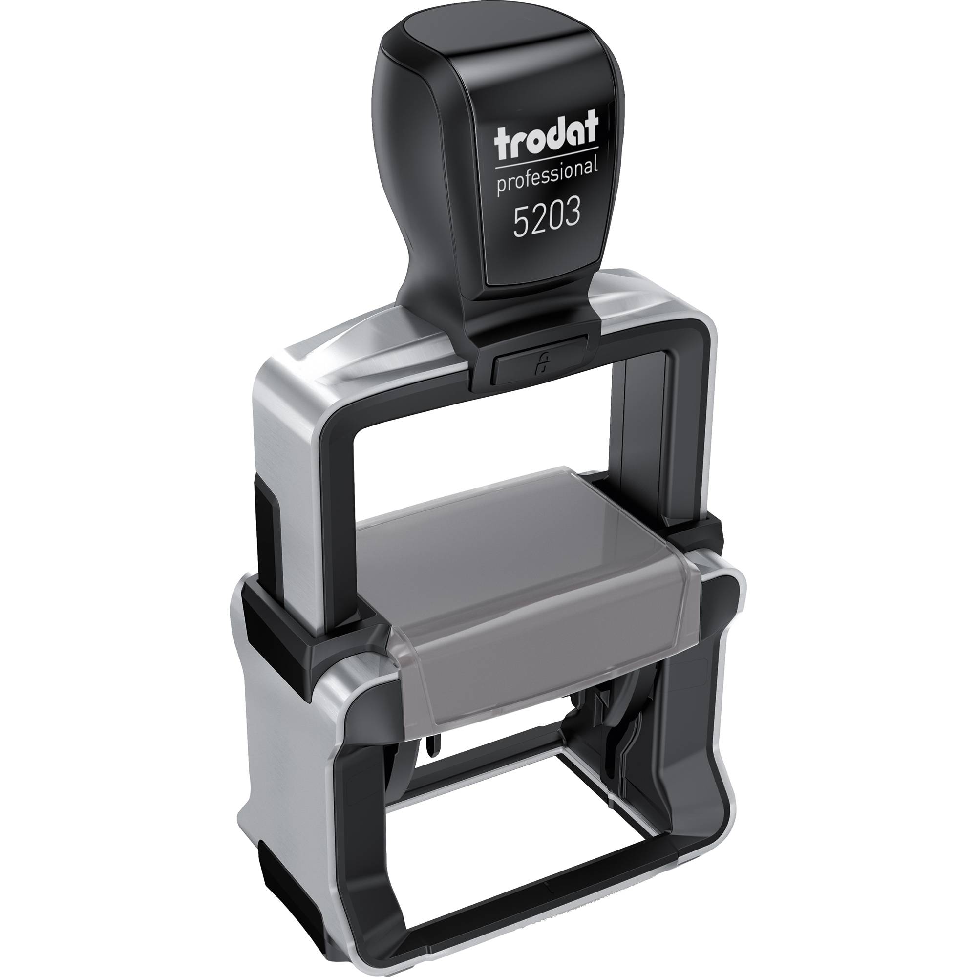 Timbro Professional 5203 - autoinchiostrante - personalizzabile - 49x28 mm - 7 righe - Trodat-0