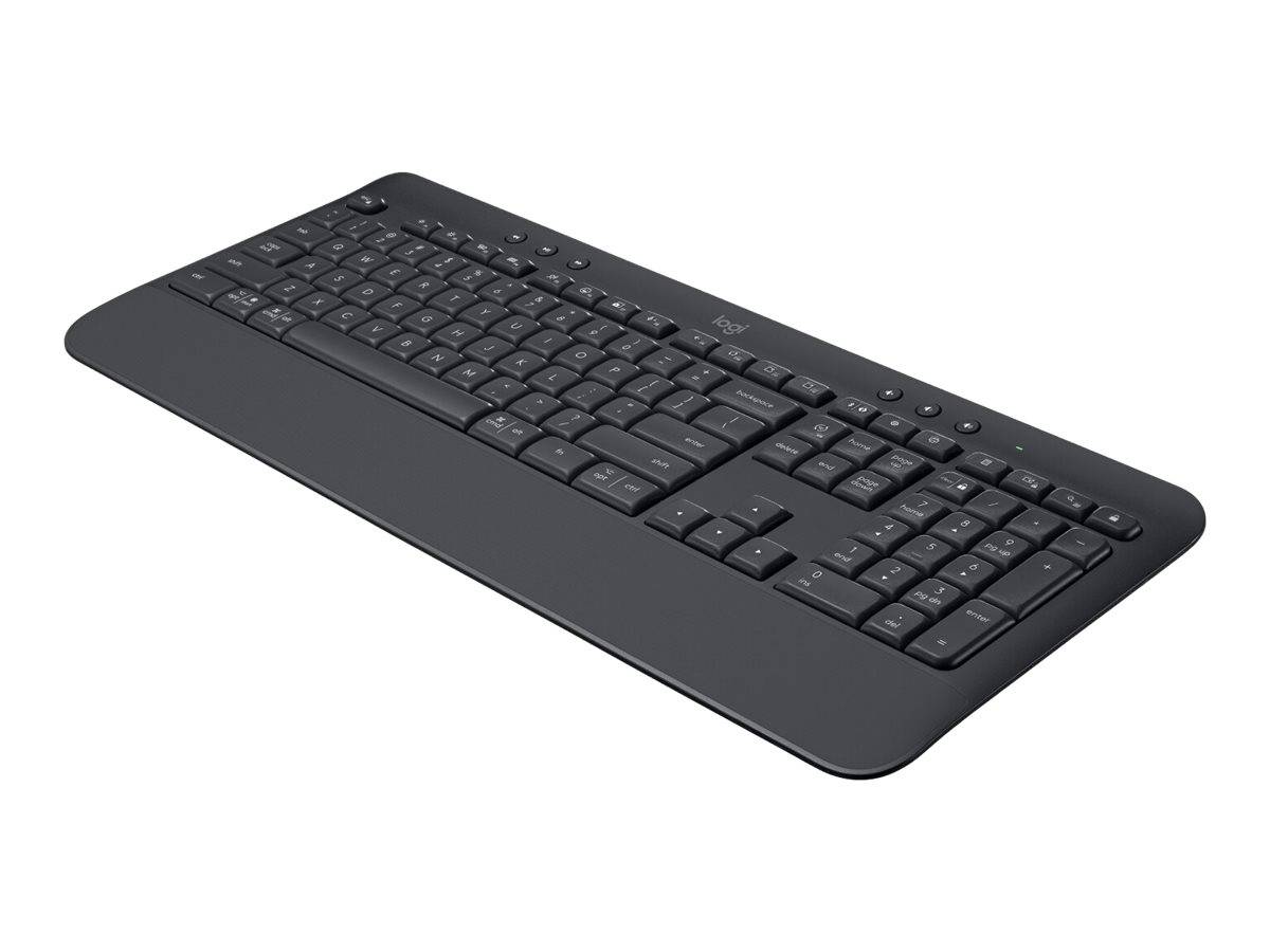 Logitech Signature K650 tastiera RF senza fili + Bluetooth AZERTY Olandese Grafite-0