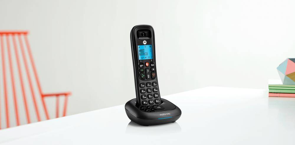 Motorola CD4001 Telefono DECT Identificatore di chiamata Nero 107CD4001-1