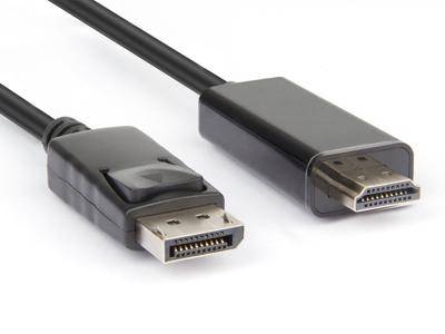 Hamlet XVCDP-HDM18 cavo e adattatore video 1,8 m DisplayPort HDMI tipo A (Standard) Nero-0
