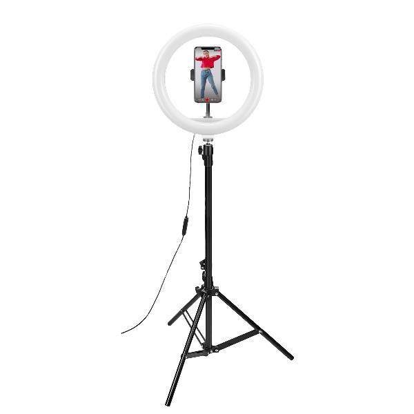 PROFESSIONAL TRIPOD WITH RING LIGHT-0