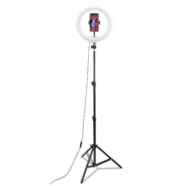 PROFESSIONAL TRIPOD WITH RING LIGHT-1