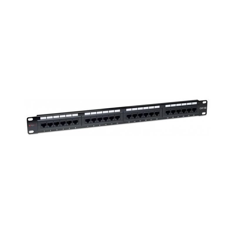 Techly Pannello Patch UTP 24 Posti RJ45 Cat.5E (I-PP 24-RU-C5ET) I-PP 24-RU-C5ET-0