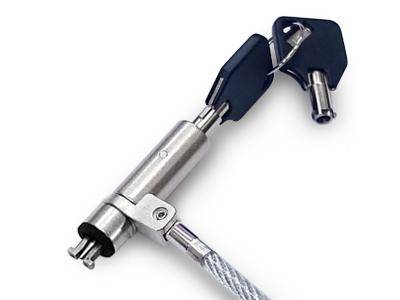 Hamlet XNBLOCK200KN cavo di sicurezza Argento 2 m XNBLOCK200KN-1