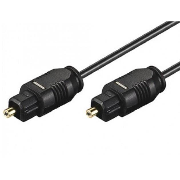 Techly Cavo audio ottico digitale Toslink (SPDIF) 2m diametro 2.2 mm (ICOC DAC-310) ICOC DAC-310-0