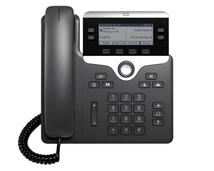 Cisco Ip Phone Telefono Poe 7821 Cp-7821 Aziendale Ufficio A Cornetta Voip-0