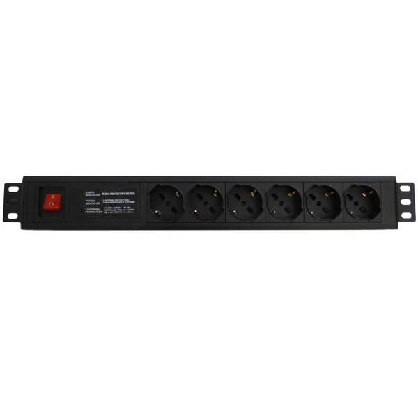 MULTIPRESA 1U 6 PRESE UNIVERSALI WPN-PDU-I06-06