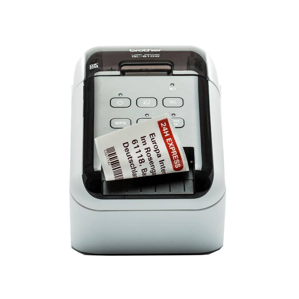 Brother QL-810WC stampante per etichette (CD) Termica diretta A colori 300 x 600 DPI Con cavo e senza cavo DK-0