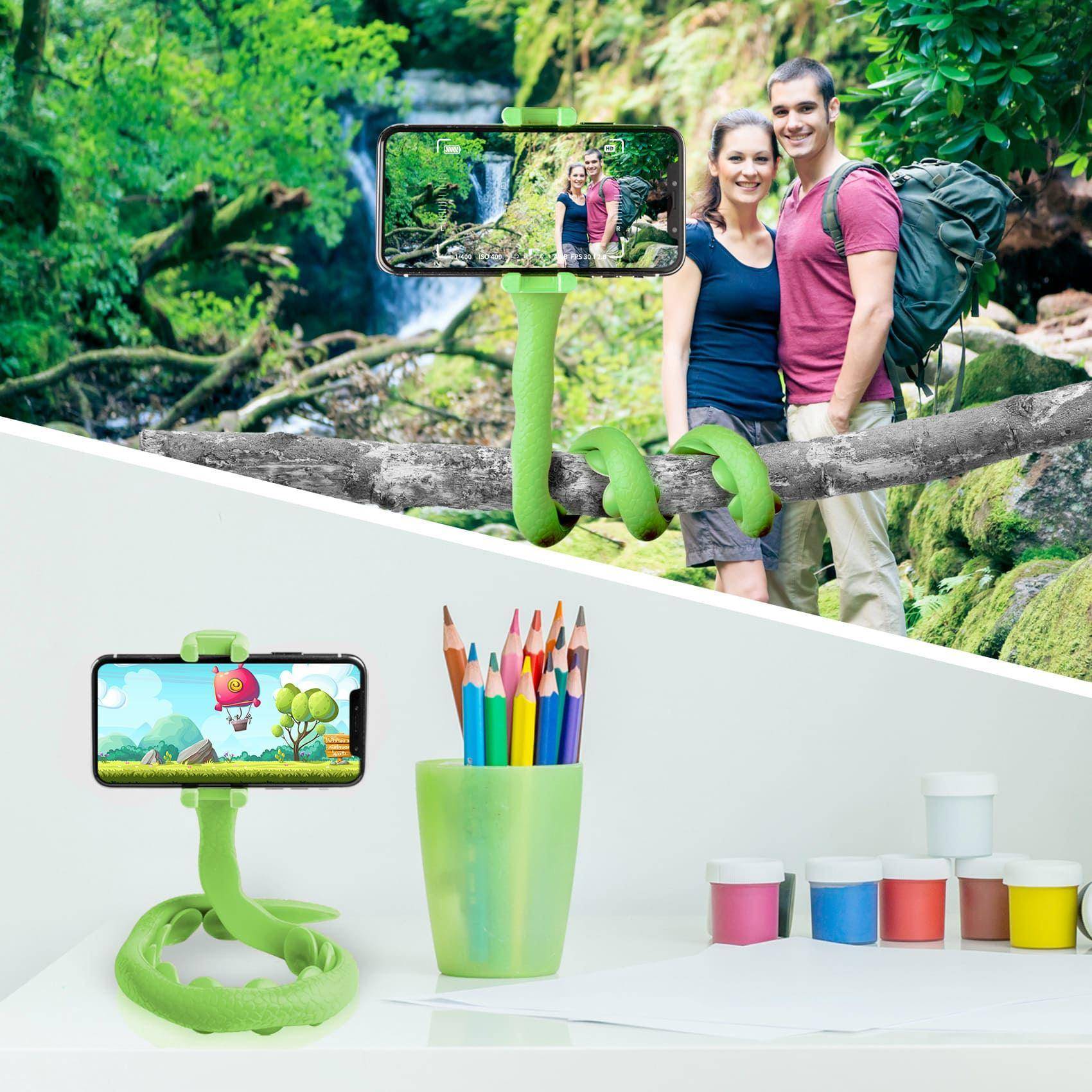 Celly Snake bastone per selfie Universale Verde SNAKEGN-1