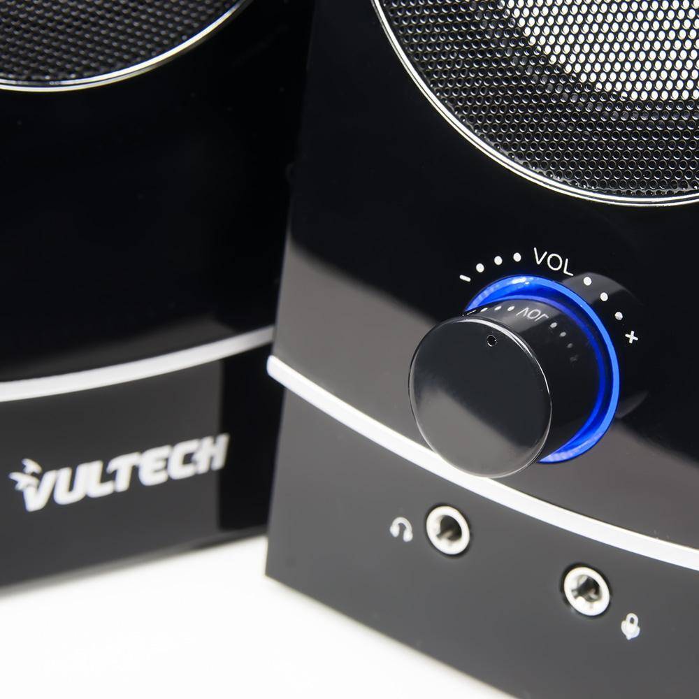 Vultech Casse Acustiche 2.0 Autoalimentate USB 2.0-1