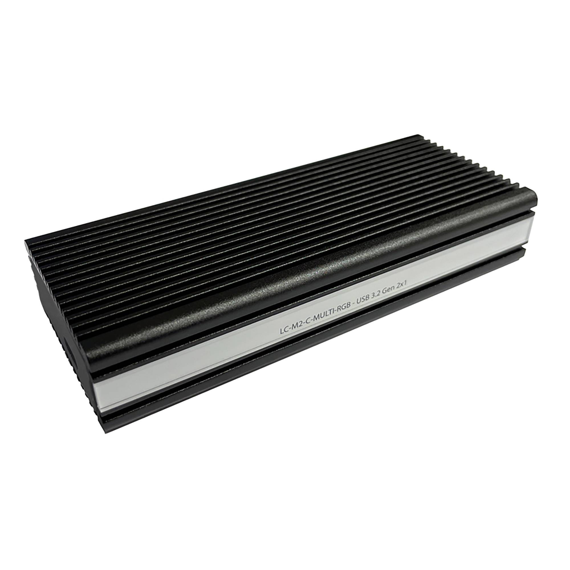 Custodia LC-POWER USB-C per NVMe o SATA USB32-3