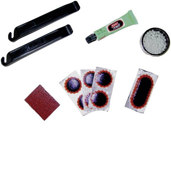 Utensili per bicicletta - Kit di riparazione per bicicletta 7 parti Tip-Top TT 08 - Utensili per bicicletta - Kit di riparazione per bicicletta 7 parti Tip-Top TT 08 -
