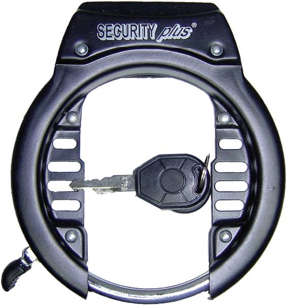Lucchetti da bicicletta - Lucchetto per telaio Security Plus RS60 Nero Lucchetto a chiave - Lucchetti da bicicletta - Lucchetto per telaio Security Plus RS60 Nero Lucchetto a chiave -