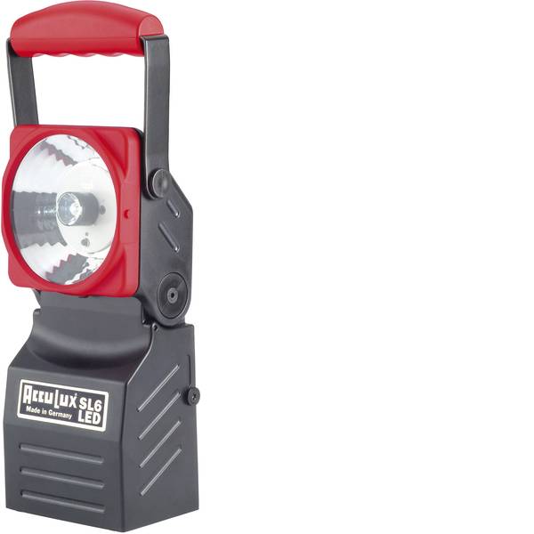 Torce con batterie ricaricabili - AccuLux 456541 Lampada portatile a batteria SL6 LED Nero, Rosso LED 5 h - Torce con batterie ricaricabili - AccuLux 456541 Lampada portatile a batteria SL6 LED Nero, Rosso LED 5 h -
